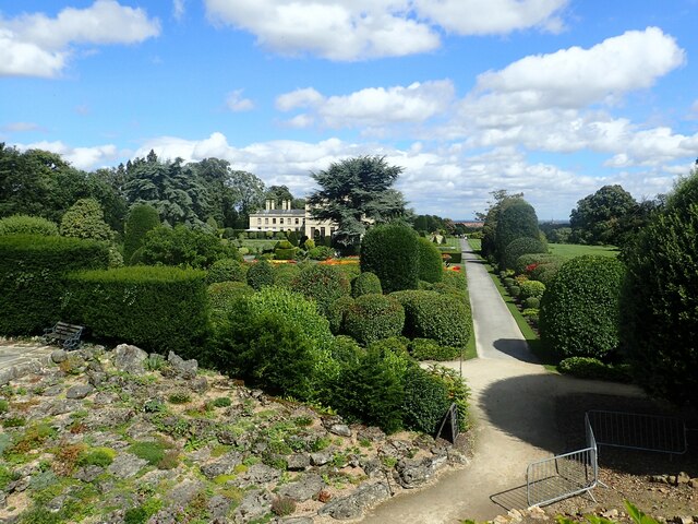 The gardens of Brodsworth Hall