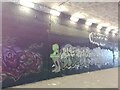 SE3118 : Horbury Underpass of Graffiti by Phillip De-Vere