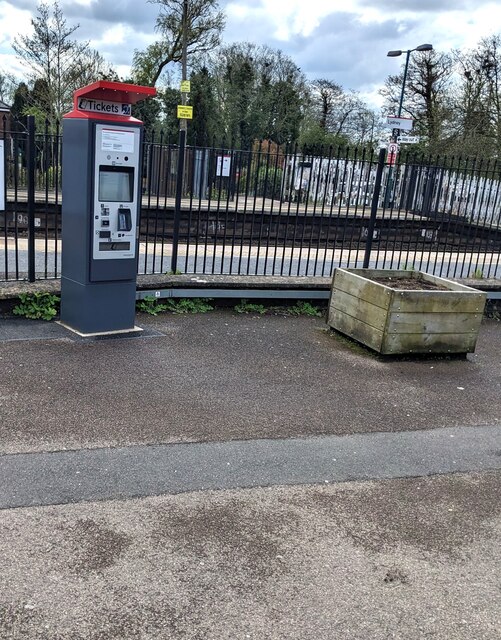 Lydney station ticket machine