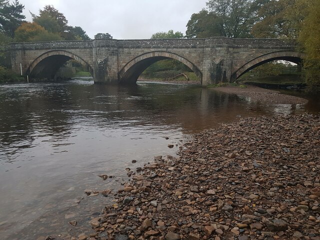 River Swale: Grinton Bridge