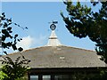 SD8163 : Weathervane on Settle Primary School by Stephen Craven