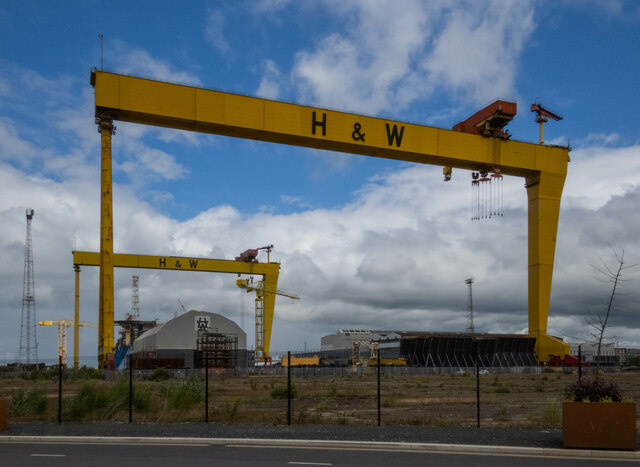 The Samson and Goliath cranes