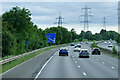 SP4592 : M69 Motorway (Driver Location B112.5) by David Dixon