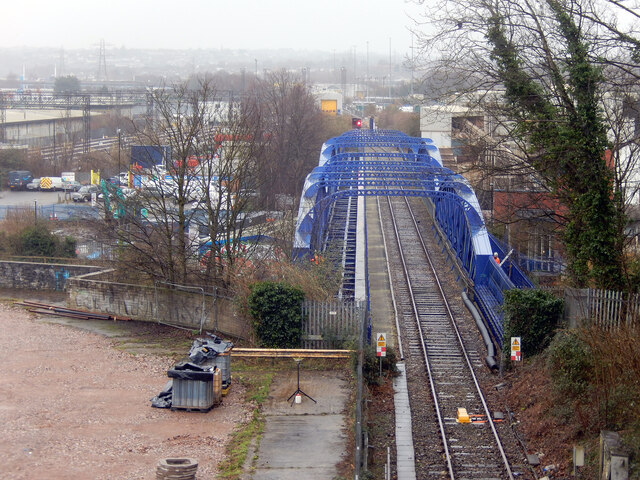 Railway to St Philips Marsh Depot