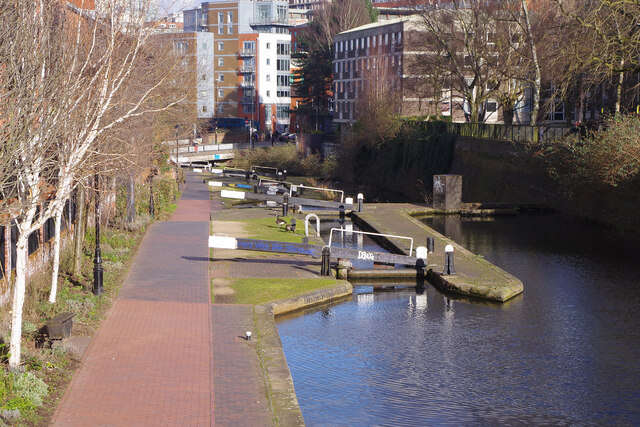 Farmer's Bridge flight, Birmingham & Fazeley Canal