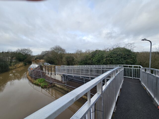 New Footbridge Construction Droitwich