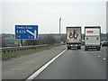 SE3118 : Junction 39, M1 southbound by Pauline E