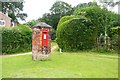 SU2807 : Post Box at Bank by Mike Smith