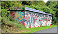 J3470 : Graffiti, Lagan towpath, Stranmillis, Belfast (September 2013) by Albert Bridge