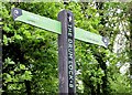 J3067 : Fingerpost sign, Lagan towpath, Drumbeg (June 2015) by Albert Bridge