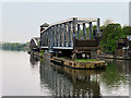 SJ7697 : Manchester Ship Canal, Barton Swing Aqueduct by David Dixon