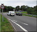 SN5707 : From 70 to 40, Pont Abraham, Carmarthenshire by Jaggery