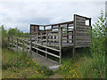 SD4213 : Bird watchers' hide at Martin Mere by Gary Rogers