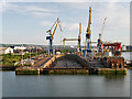 J3676 : Harland and Wolff Dry Dock, Queen's Island. Belfast by David Dixon