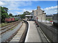 J4844 : Downpatrick railway station, County Down by Nigel Thompson