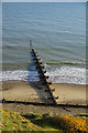 TG3136 : Groyne near Mundesley by Ian S