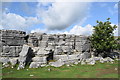 SD8964 : Limestone monoliths, Malham Cove by Bill Harrison