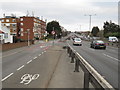 TQ2066 : A3 and Tolworth Rise North, Old Malden by Malc McDonald