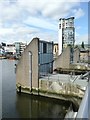 J3474 : Weir gates on the River Lagan by Oliver Dixon