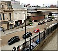 SJ8990 : Chestergate from High Bank Side by Gerald England