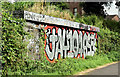 J3470 : Graffiti, Lagan towpath, Stranmillis, Belfast (July 2019) by Albert Bridge