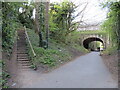 NZ8910 : Former railway path, Whitby by Malc McDonald