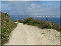 SY7071 : South West Coast Path, Isle of Portland by Malc McDonald