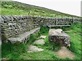 SK1880 : Seating area by Brough Lane at a footpath junction by Ian Calderwood