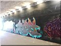 SE3118 : Horbury Underpass of Graffiti by Phillip De-Vere