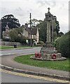 SO8103 : South side of Grade II Listed King's Stanley War Memorial, Gloucestershire by Jaggery