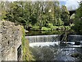 SK0085 : Torr Mill Weir by Adrian Taylor