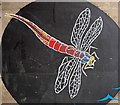 SE3118 : Dragonfly mural by Steve  Fareham