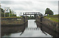 SE3118 : Thornes Flood Lock from below by Mike Todd