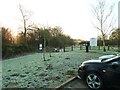 SD5624 : An entrance to Cuerden Valley park on a frosty morning by Ann Cook