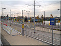 SJ8798 : Metrolink Extension, Velopark Station by David Dixon