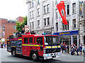 SJ8397 : Fire Engine on Deansgate by David Dixon