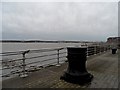 SJ3586 : Old capstan on Otterspool Promenade by Bikeboy