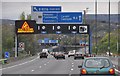 ST3289 : Newport : The M4 Motorway by Lewis Clarke