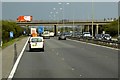 SU9280 : Bridge over the M4 near Dorney by David Dixon