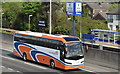 J3775 : John McGinley coach, Sydenham bypass, Belfast (May 2016) by Albert Bridge