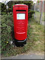 TM0559 : Charles Industrial Estate Postbox by Geographer