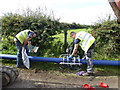 H2880 : Pipe-laying along Ednagee Road by Kenneth  Allen