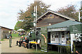 SP9314 : The BORG stand by the Barn at College Lake by Chris Reynolds