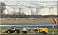 J3775 : Runway sweeper, Belfast City Airport (January 2018) by Albert Bridge