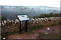 SX9065 : Information board, St Michael's chapel by Derek Harper