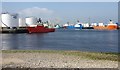 NJ9505 : River Dee and Aberdeen Harbour by Mat Fascione