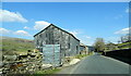 SD9497 : Barn on the B6270 near Satron Farm by JThomas