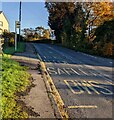 SO3903 : Gwehelog bus stop, Monmouthshire by Jaggery