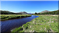 NN2442 : Abhainn Shira followed by the right of way to Loch Etive by Andy Waddington