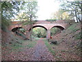 TL6121 : Bridge over Flitch Way, near Great Dunmow by Malc McDonald